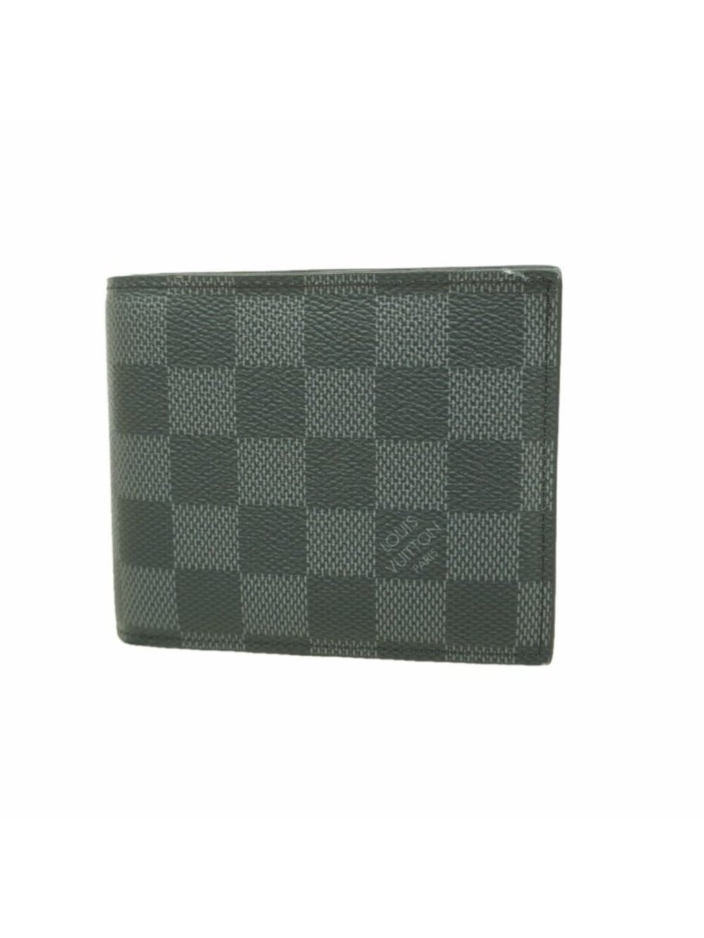 Louis Vuitton Wallet Damier Graphite Portefeuille Amerigo NM Black Gray
